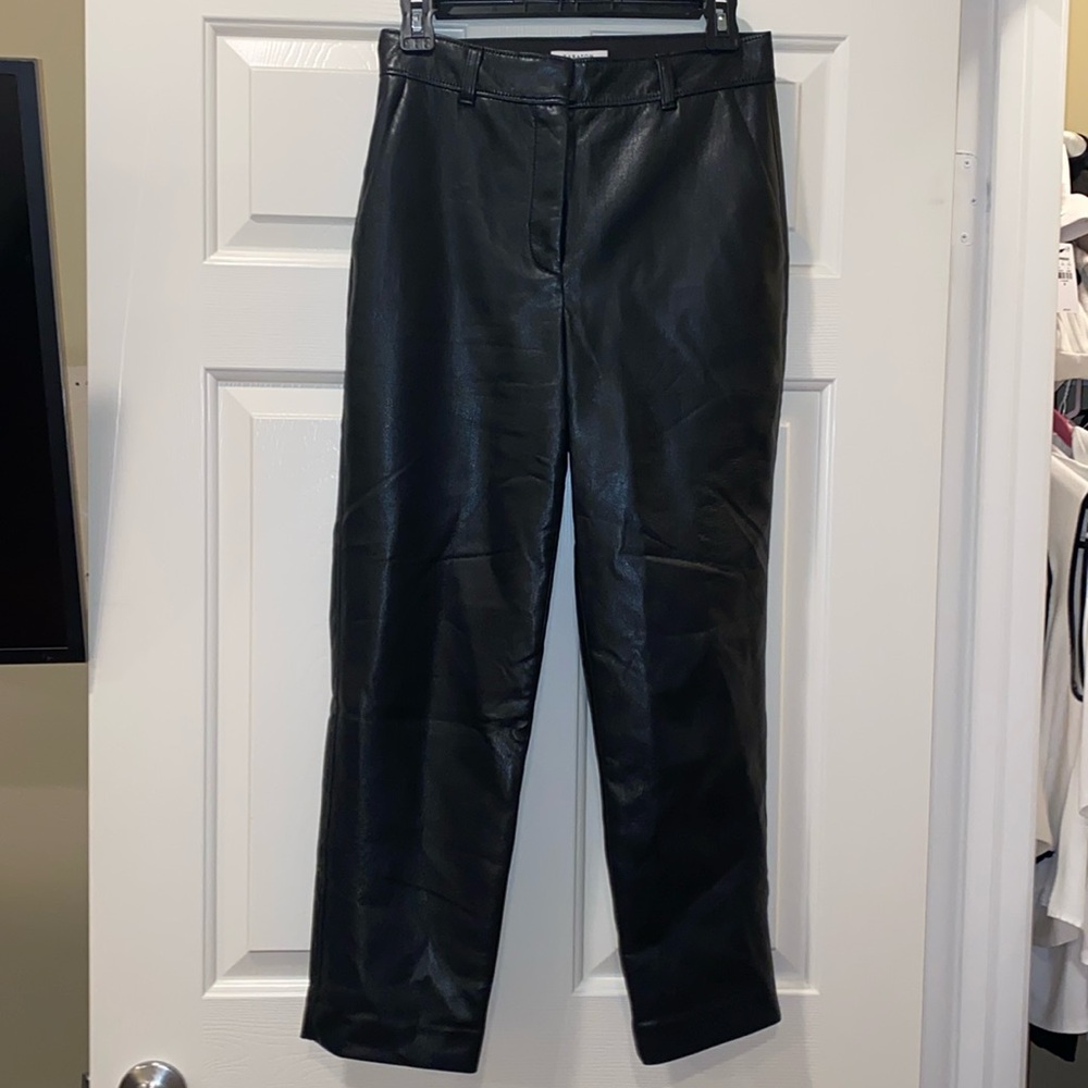 Aritiza Babaton Command Leather pants size 4